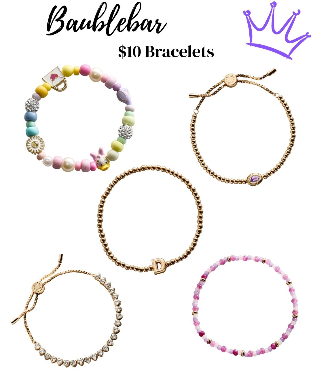 The cutest summer stack 🌈✨
$10 finds from Baublebar 💖
#LTKunder50 #LTKunder100 #LTKAccessories #LTKDeals #LTKSummer #LTKTrendimg #disneyaccessorie #baublebar 

#LTKMothersDay #LTKmomlife #LTKselfcare
