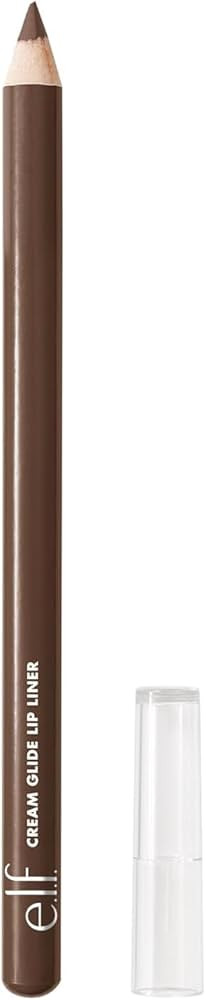 e.l.f. Cream Glide Lip Liner, Highly-Pigmented Pencil For Shaping & Sculpting Lips, Semi-Matte Fi... | Amazon (US)