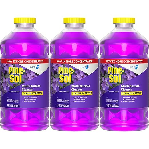 CloroxPro Pine-Sol Multi-Surface Cleaner, All Purpose Cleaner, Lavender Clean, 80 Fluid Ounces, P... | Amazon (US)