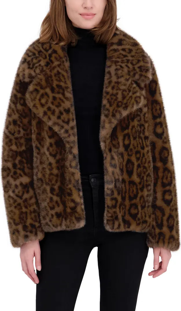 Laundry by Shelli Segal Leopard Print Faux Fur Jacket | Nordstromrack | Nordstrom Rack