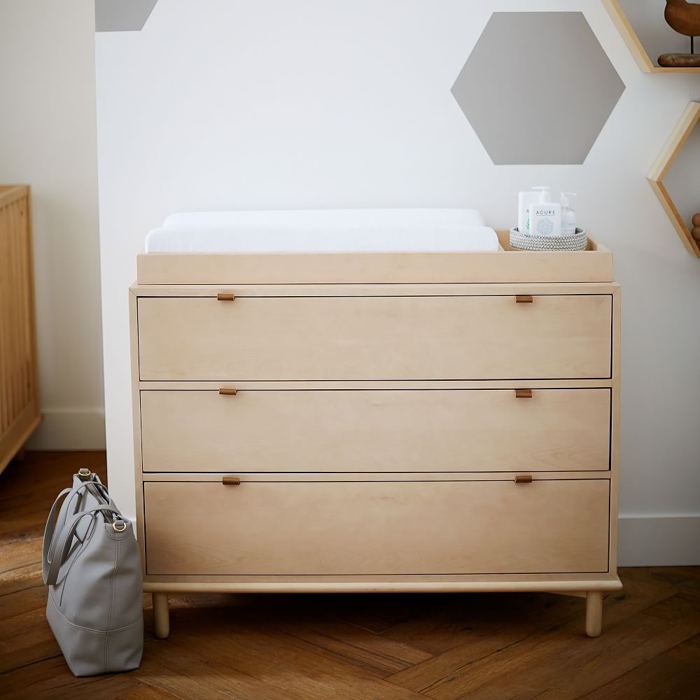 Nash 3-Drawer Changing Table - Natural | West Elm (US)