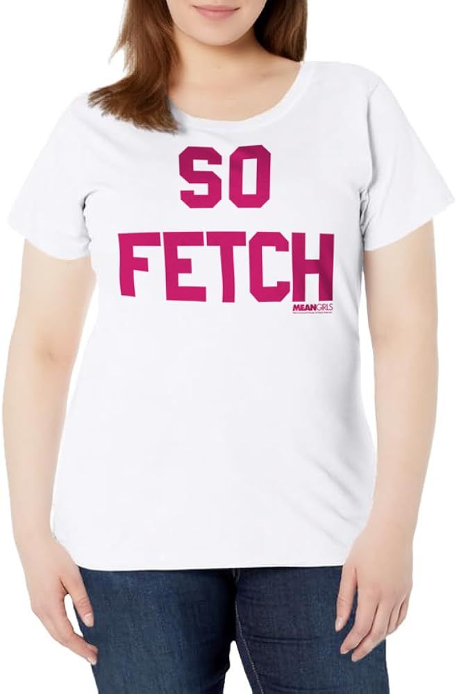 Mean Girls Bold Pink So Fetch Graphic T-Shirt | Amazon (US)