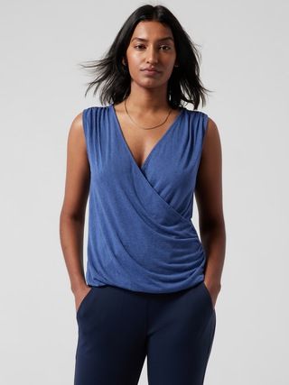 Breezy Wrap Tank | Athleta