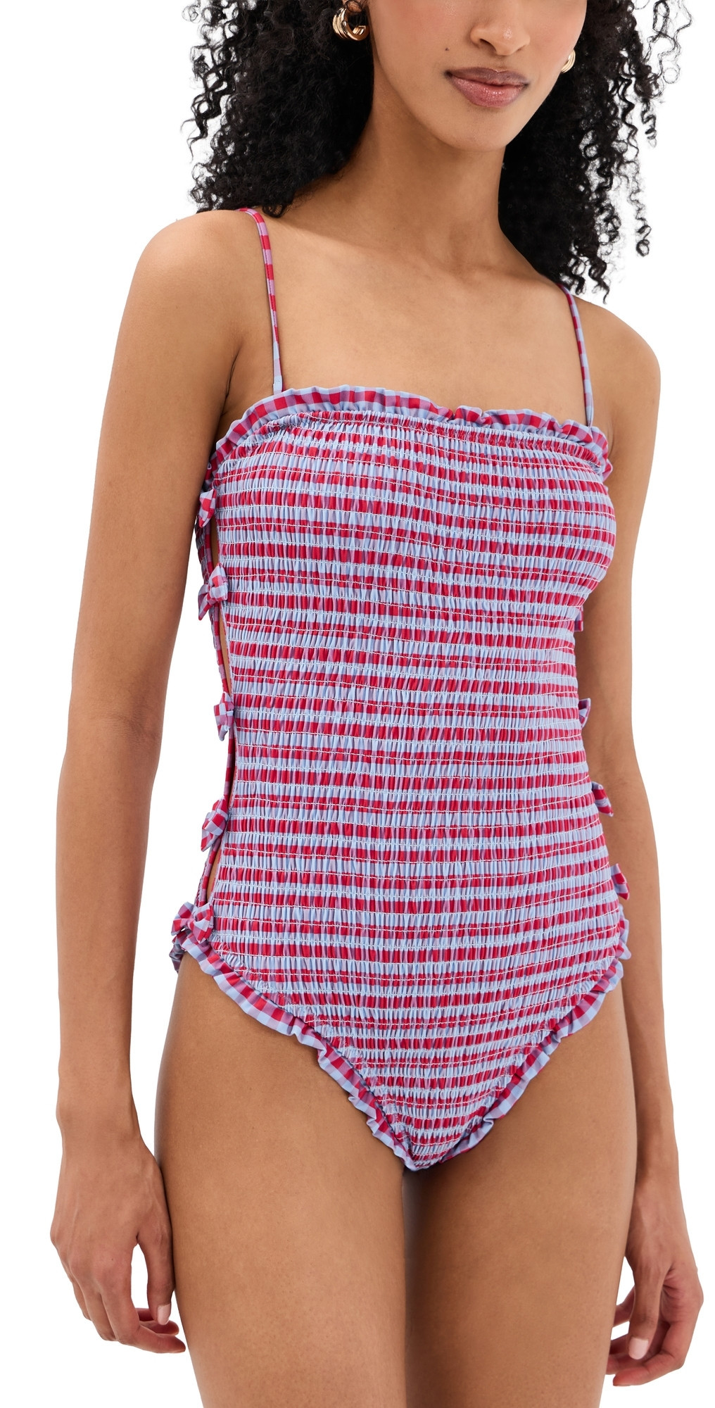 Damson Madder Betty One Piece Blue/Red 12 | Shopbop