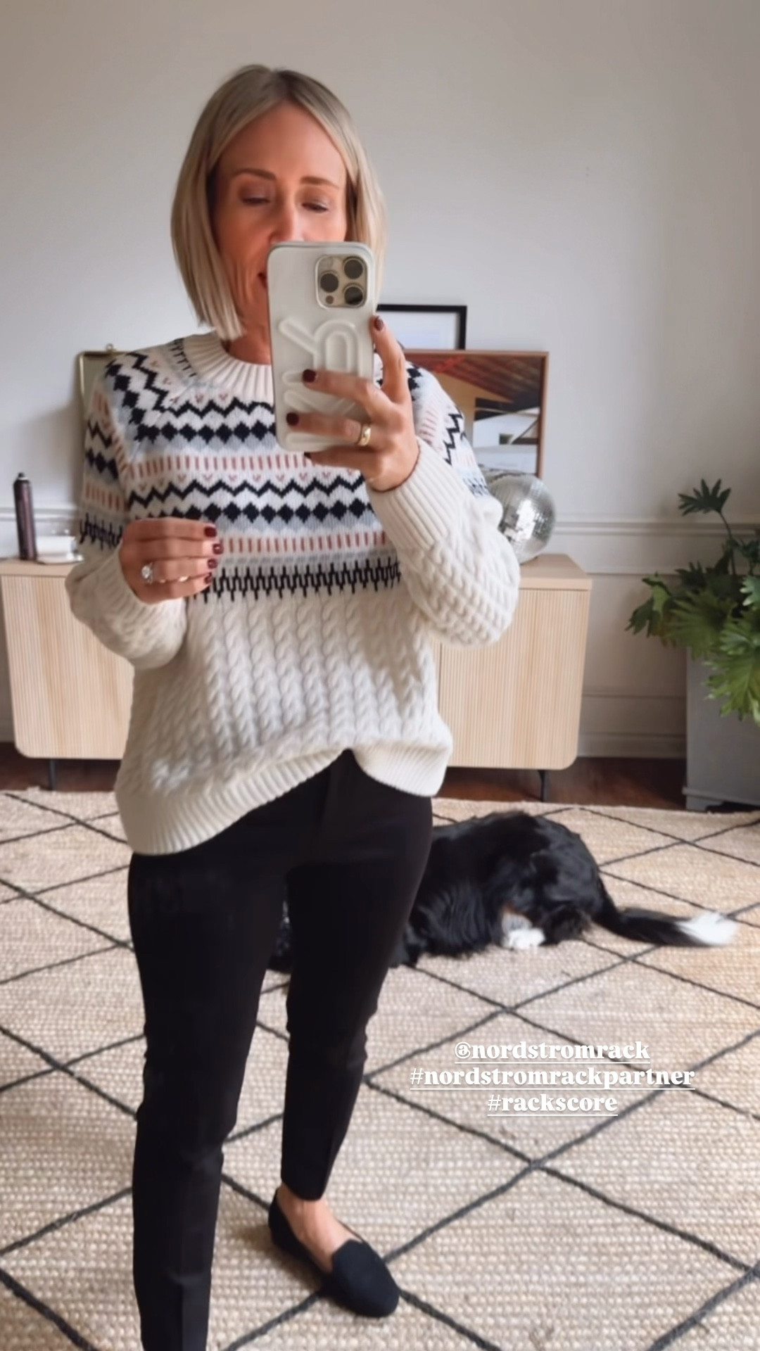 I love a Fair Isle sweater! Timeless classic 
wearing this one in a size 6
pants in a size 2
loafers in my bigger size 7
#nordstromrackpartner #rackscore
@nordstromrack

#LTKFindsUnder100 #LTKStyleTip #LTKOver40