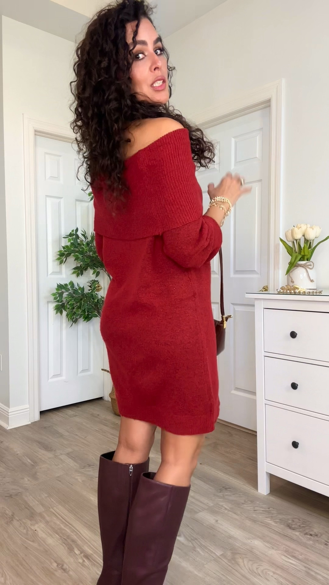 Size s in the dress! 

#LTKFindsUnder50 #LTKU #LTKSeasonal