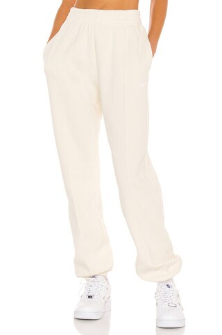 Nike NSW Fleece Pant in Coconut Milk from Revolve.com | Revolve Clothing (Global)