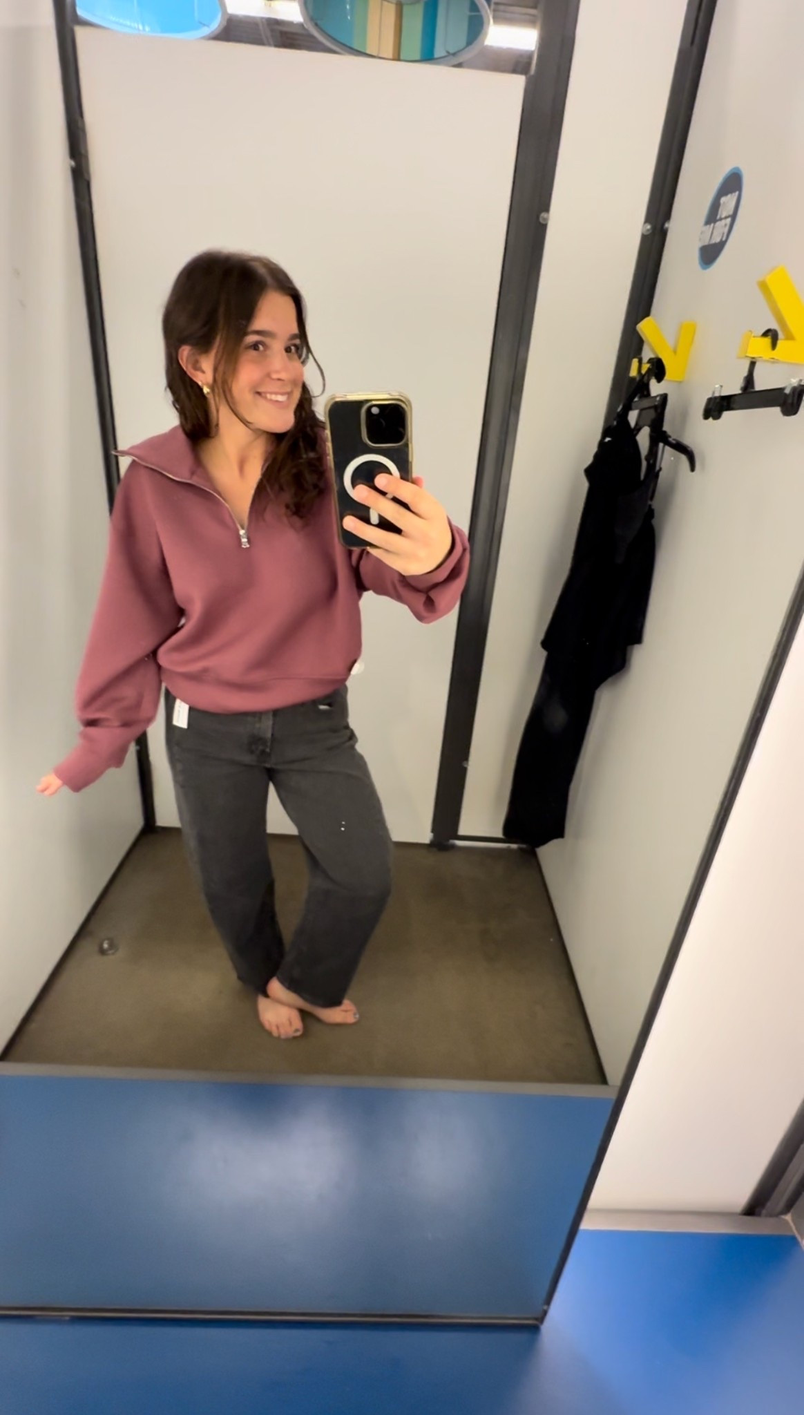 Shop my barrel ankle jeans in gray wash and my half zip in rosette from Old Navy!! 

#LTKootd #LTKdayinmylife #LTKPetite