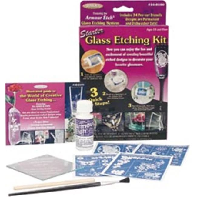 Armour Products 220384 Glass Etching Starter Kit- | Walmart (US)
