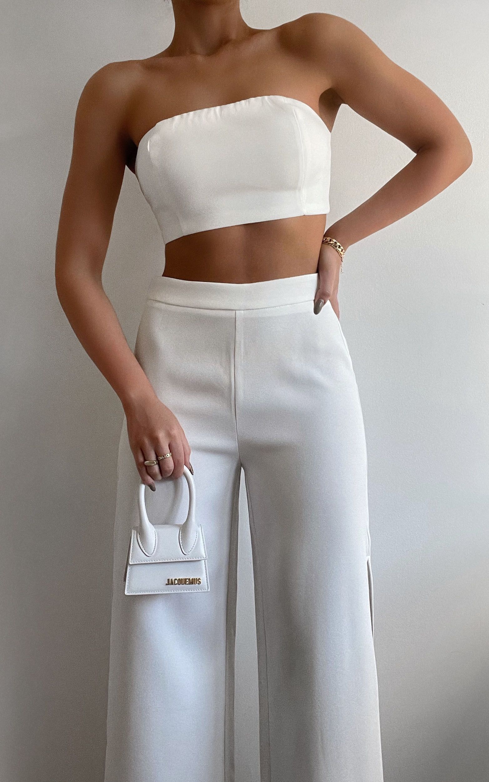 Im The One Two Piece Set in White | Showpo | Showpo - deactived