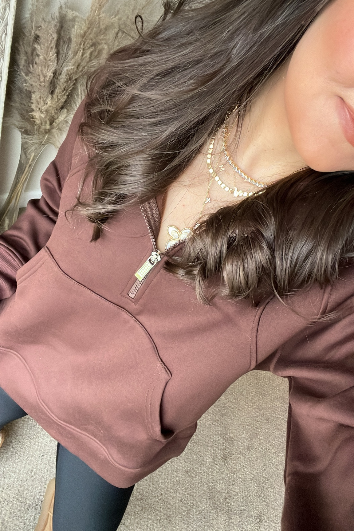 Amazon scuba hoodie. Very similar to lululemon