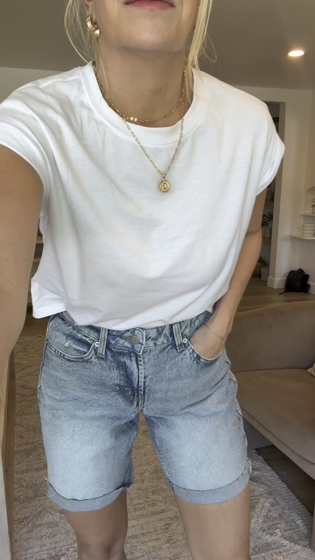 Longer target shorts, so cute and comfortable! Wearing a 2! 

#LTKStyleTip #LTKFindsUnder100 #LTKFindsUnder50