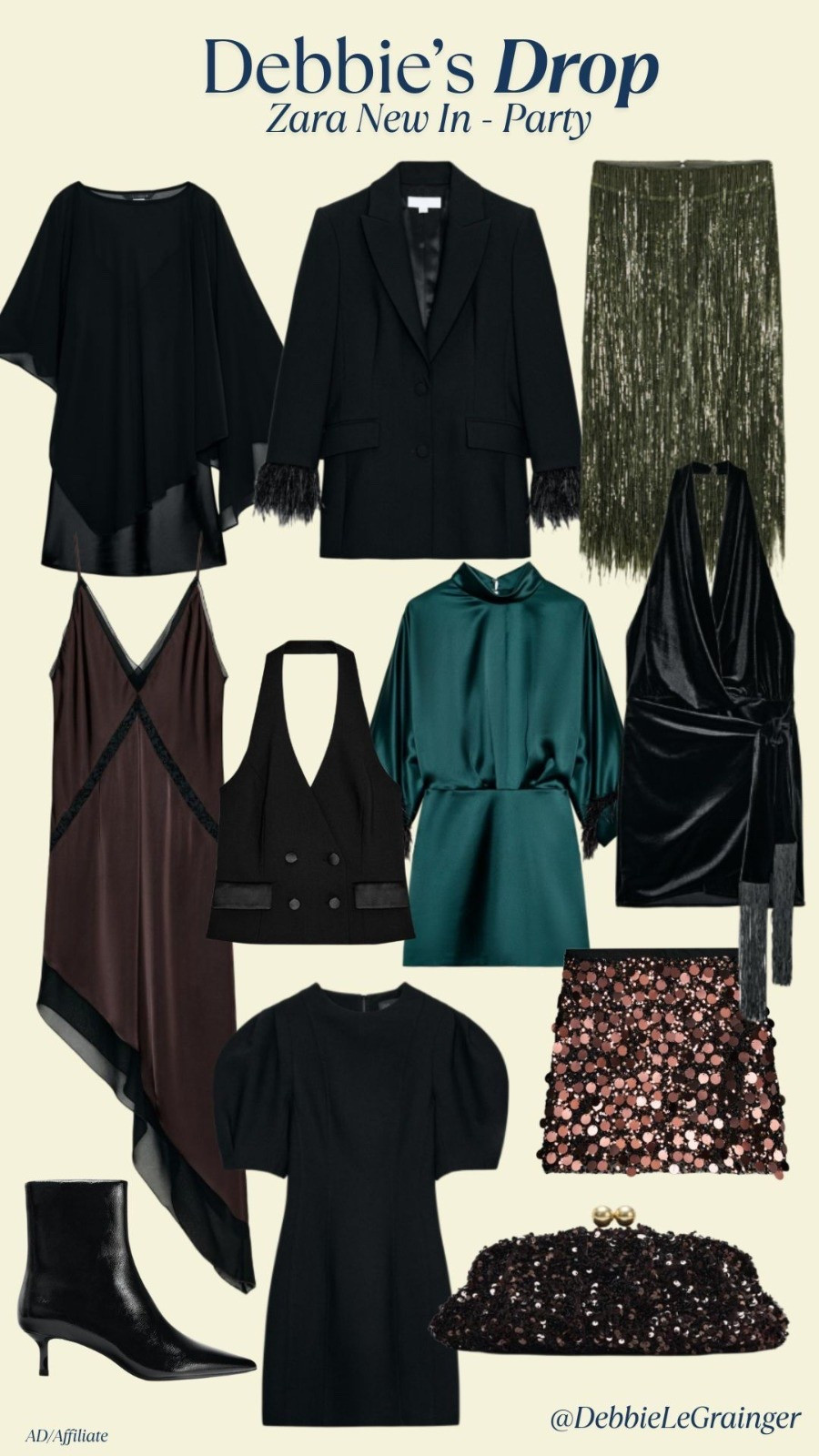 The Christmas party countdown is on - I'll try do more of these but here are my initial top picks from Zara! 

#LTKwinter #LTKuk #LTKfestive