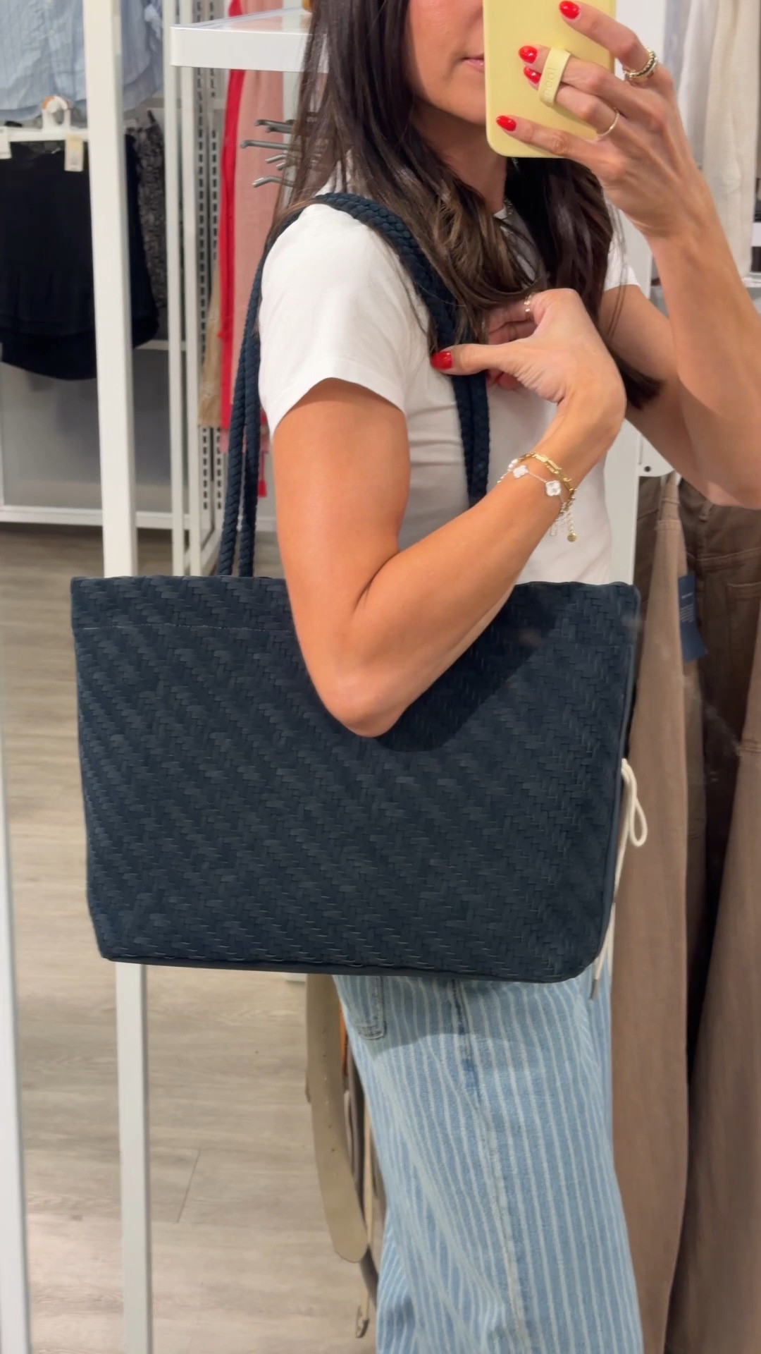 V impressed with this faux suede target tote!! Love the navy

#LTKSeasonal #LTKootd #LTKmomlife