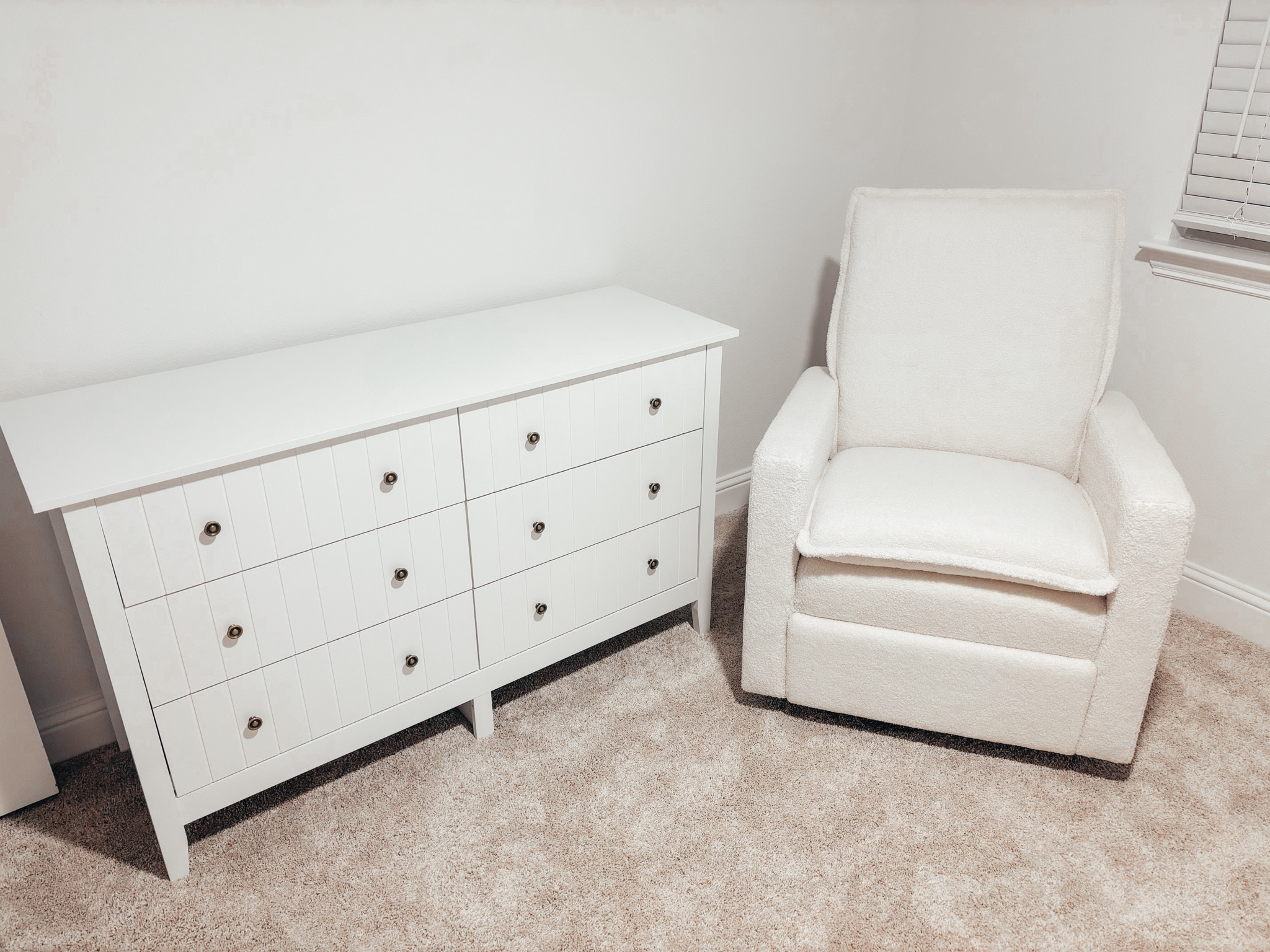 Nursery Dresser and Recliner

#LTKBump #LTKFamily #LTKBaby