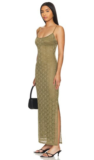 Thais Dress in Hunter | Revolve Clothing (Global)