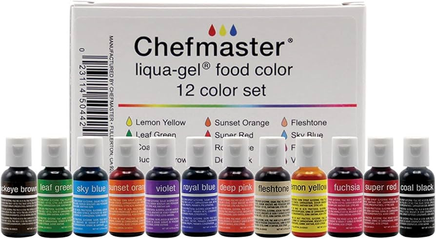 ChefMaster 13436 Craft Supplies, Multi, 0.7 Ounce (Pack of 12) | Amazon (CA)
