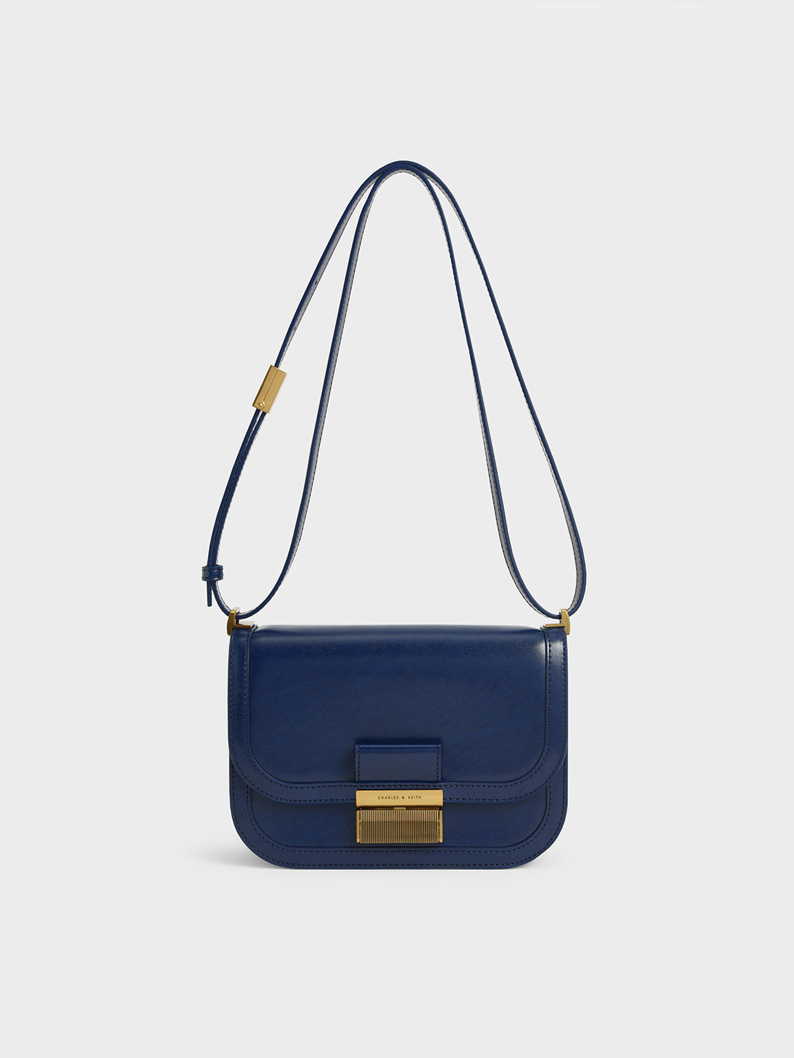 Navy Charlot Bag | CHARLES & KEITH | Charles & Keith US