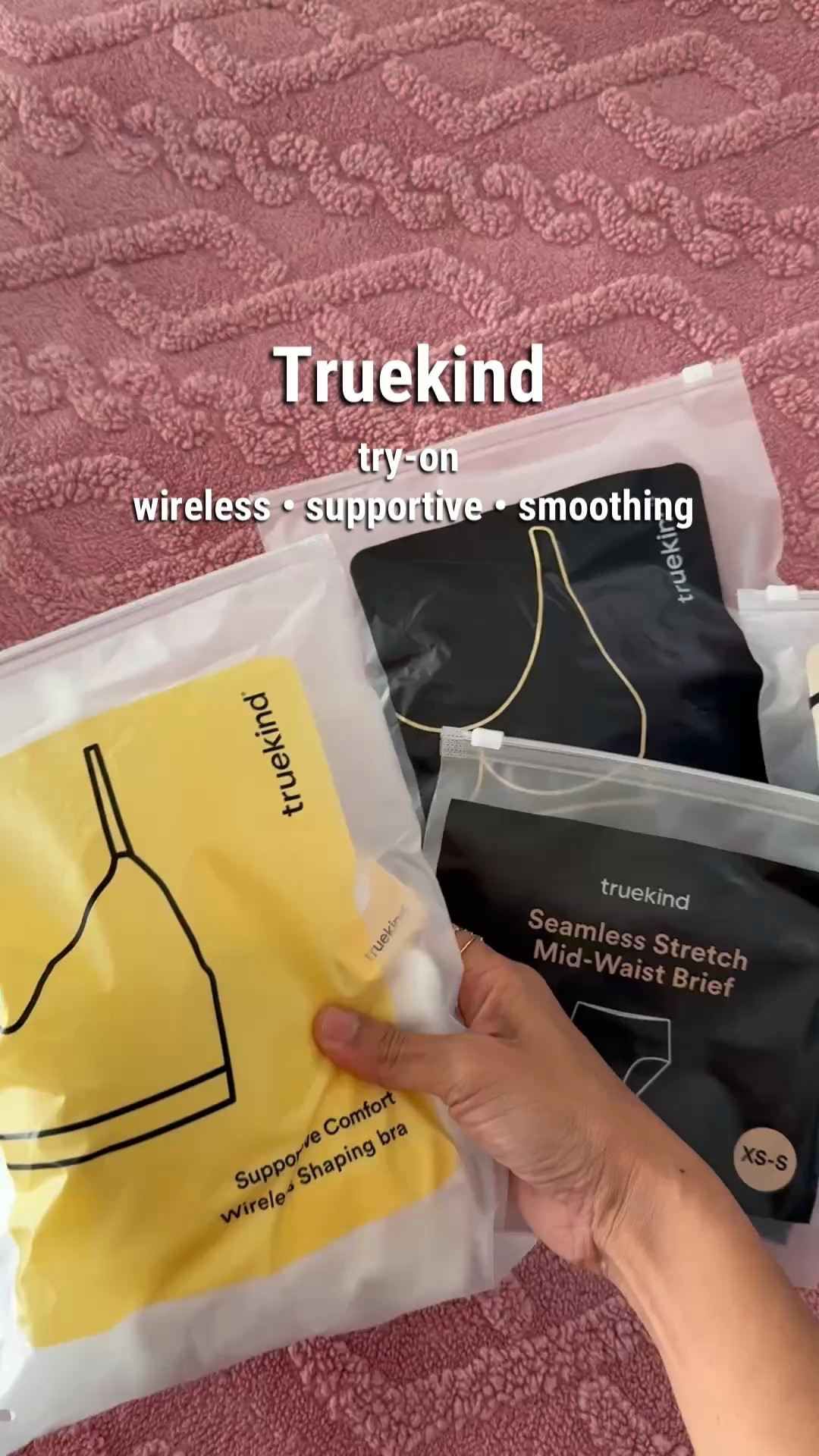 These Truekind essentials are a must if you want comfort without sacrificing support 🤍 I’m wearing the wireless shaping bra, shaper bra, mid-waist brief, and racerback sports bra — all smooth, soft, and perfect for everyday wear. No wires, no pinching, just easy, flattering comfort.



Truekind, wireless bra, shaping bra, shaper bra, racerback sports bra, mid waist briefs, comfortable bra, no wire bra, everyday underwear, seamless underwear, smoothing bra, supportive bra, lounge essentials, mom essentials, cozy basics, undergarment favorites

#LTKootd #LTKmomlife #LTKfitnessgoals