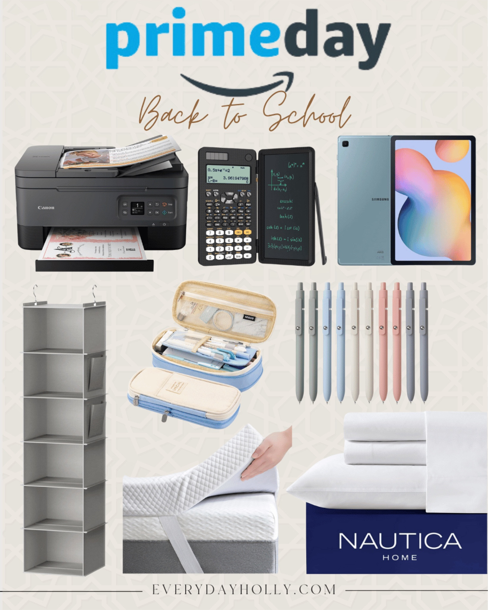 Back to School Essentials

Prime Day  Amazon Prime Day  back to school  dorm room  freshman year  printer  tablet  calculator  bedding  organization  storage solution  EverydayHolly

#LTKSeasonal #LTKsalealert #LTKU