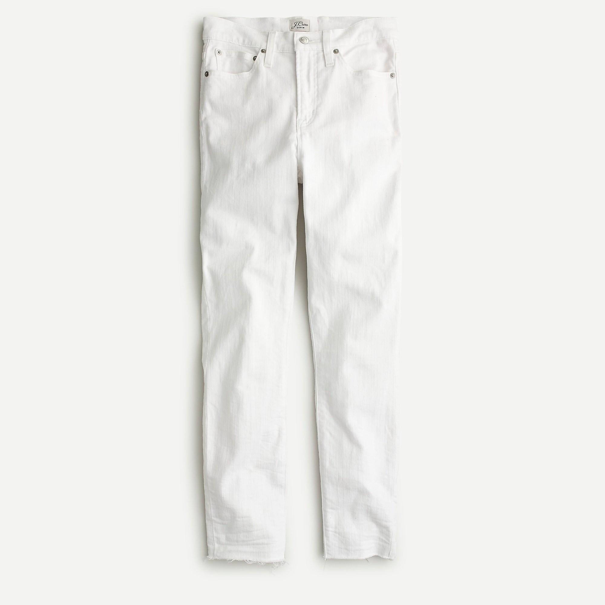 10" highest-rise toothpick jean in white | J. Crew US