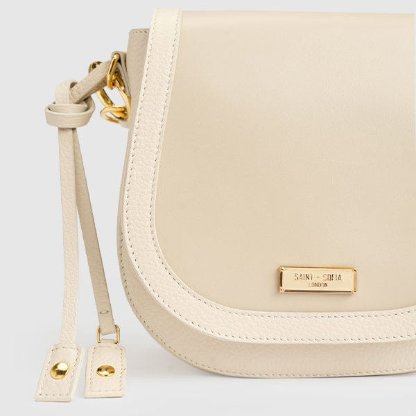 Saddle Bag - Cream | Saint + Sofia