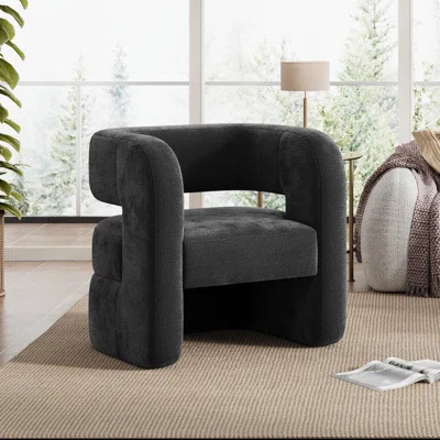 Sinel Full Assembled Upholstered Accent Chair For Living Room | Wayfair North America