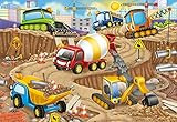 Ravensburger Construction Fun 24 Piece Floor Jigsaw Puzzle for Kids - 03077 - Every Piece is Uniq... | Amazon (US)