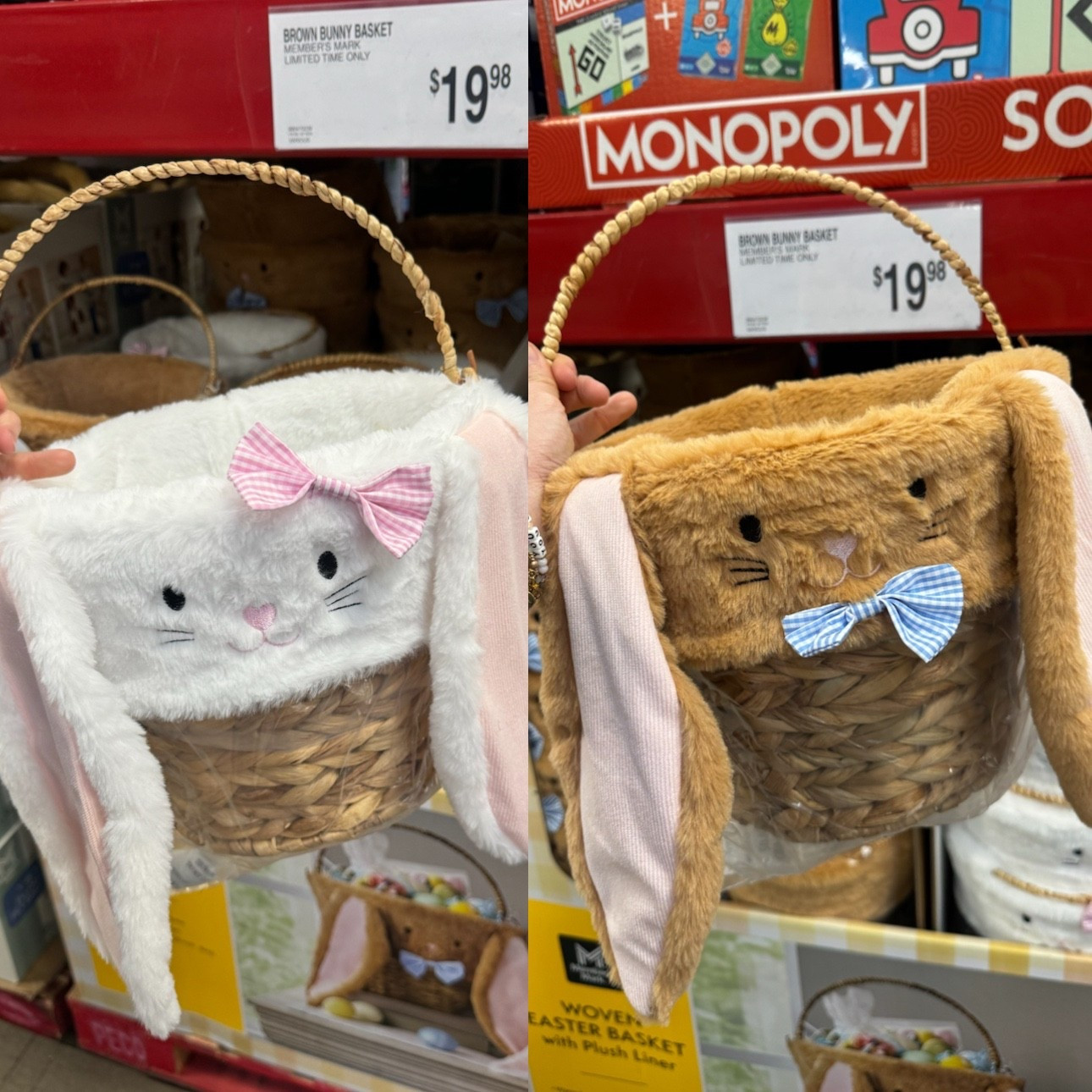 Telling myself Nora doesn’t need another Easter basket… how cute are these & you could monogram your kiddos name on the ear 😭😍

#LTKKids