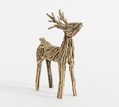 Driftwood Standing Deer | Pottery Barn (US)