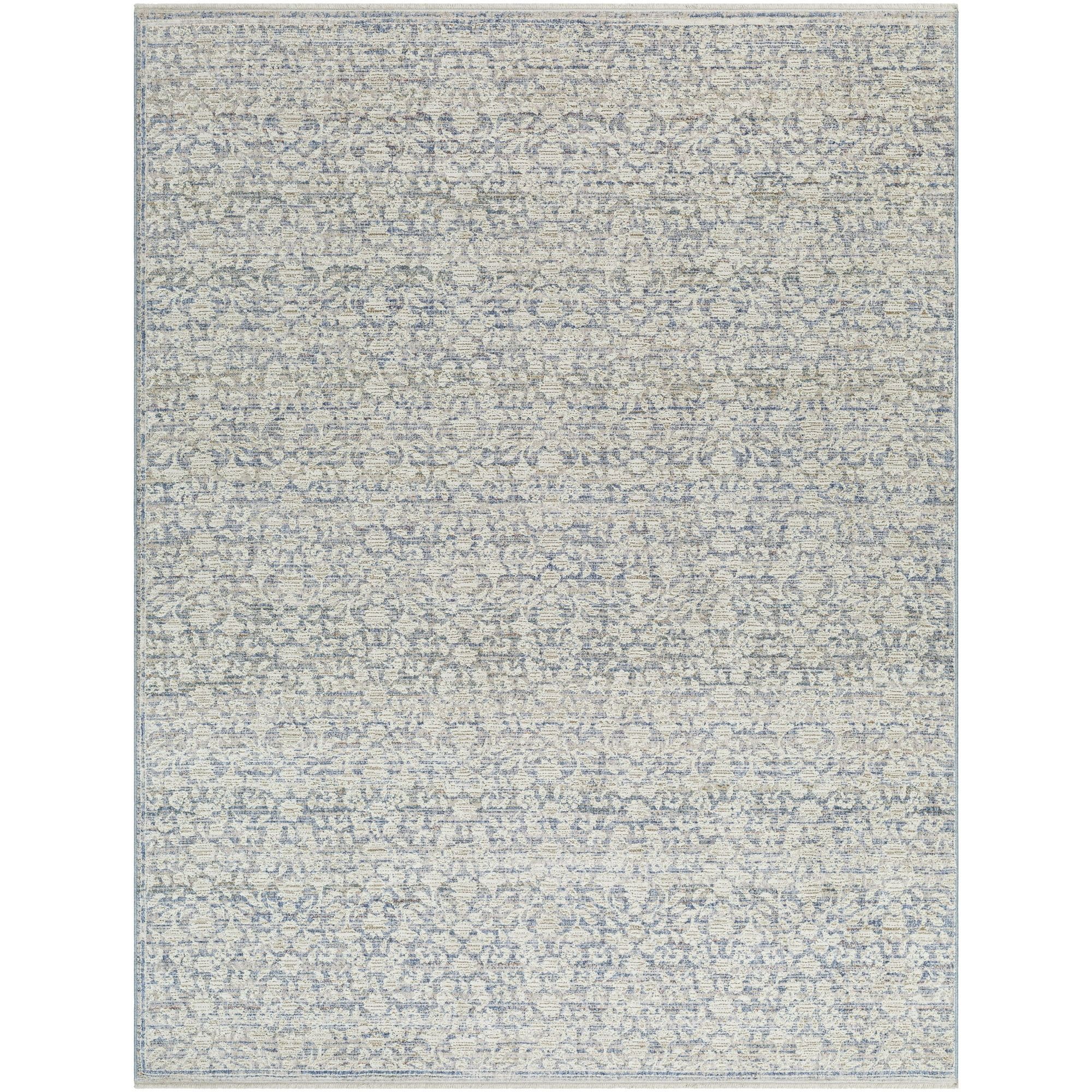Better Homes and Gardens Blue Floral 8x10 Area Rug | Walmart (US)