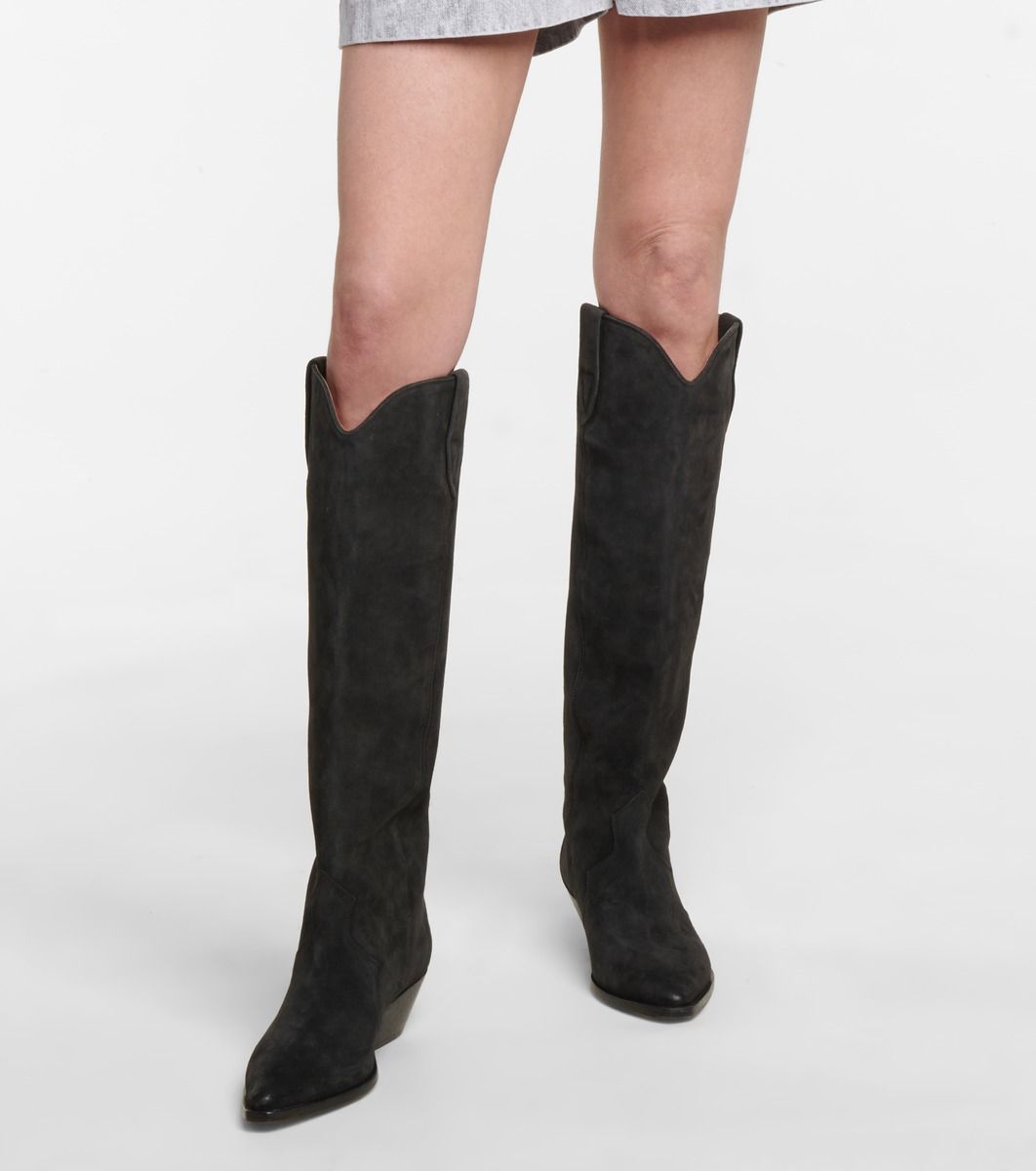 Denvee suede knee-high boots | Mytheresa (US/CA)