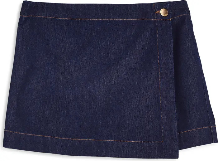 Madewell Denim Wrap Mini Skort | Nordstrom | Nordstrom