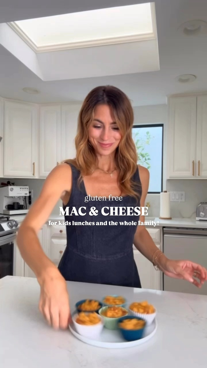 Gluten free Mac & Cheese recipe plus links!
RECIPE
-8 oz Banza Pasta (I used the elbows for this)
-3/4 cup Cottage Cheese -1 cup Milk (I actually used almond milk!!)
-2 tbsp Butter
-1 cup shredded cheddar cheese (use sharp or mild)
-1 cup Goat cheese crumbles
-another 1/2 cup of shredded cheddar cheese set to the side to top before baking
-1 tsp garlic powder
-1 tsp paprika
-1 tsp Himalayan pink salt
-1/2 tsp crushed black pepper
-4-6 pieces of cooked bacon chopped
-optional: gfree breadcrumbs- I used a paleo kind on our family one
-optional: top with crushed red pepper 
-Preheat to 375°F
-grease a casserole dish and/or muffin liners (I use avocado oil)
-Boil & cook Banza pasta, drain and rinse- set aside
-In a saucepan whisk together Cottage Cheese, Butter, and Milk over low heat. Add a 1/2 of the shredded cheddar cheese and 1/2 of the goat cheese, stir allowing to melt together.
-Add the rest of the cheese, stir in seasonings, then stir pasta in, and then add the bacon
*You can serve straight from the Pan
-if baking, pour Mac&cheese into greased casserole dish and/or muffin tins
-Sprinkle with 1/2 cup of shredded cheese *optional to add breadcrumbs
-Bake for 15-20 minutes 
Hope you love it as much as we do! 

 