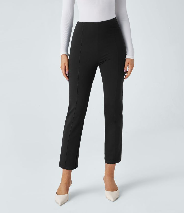 Women’s Halara Flex™ High Waisted Back Side Pocket Slim Work Pants - Halara | HALARA