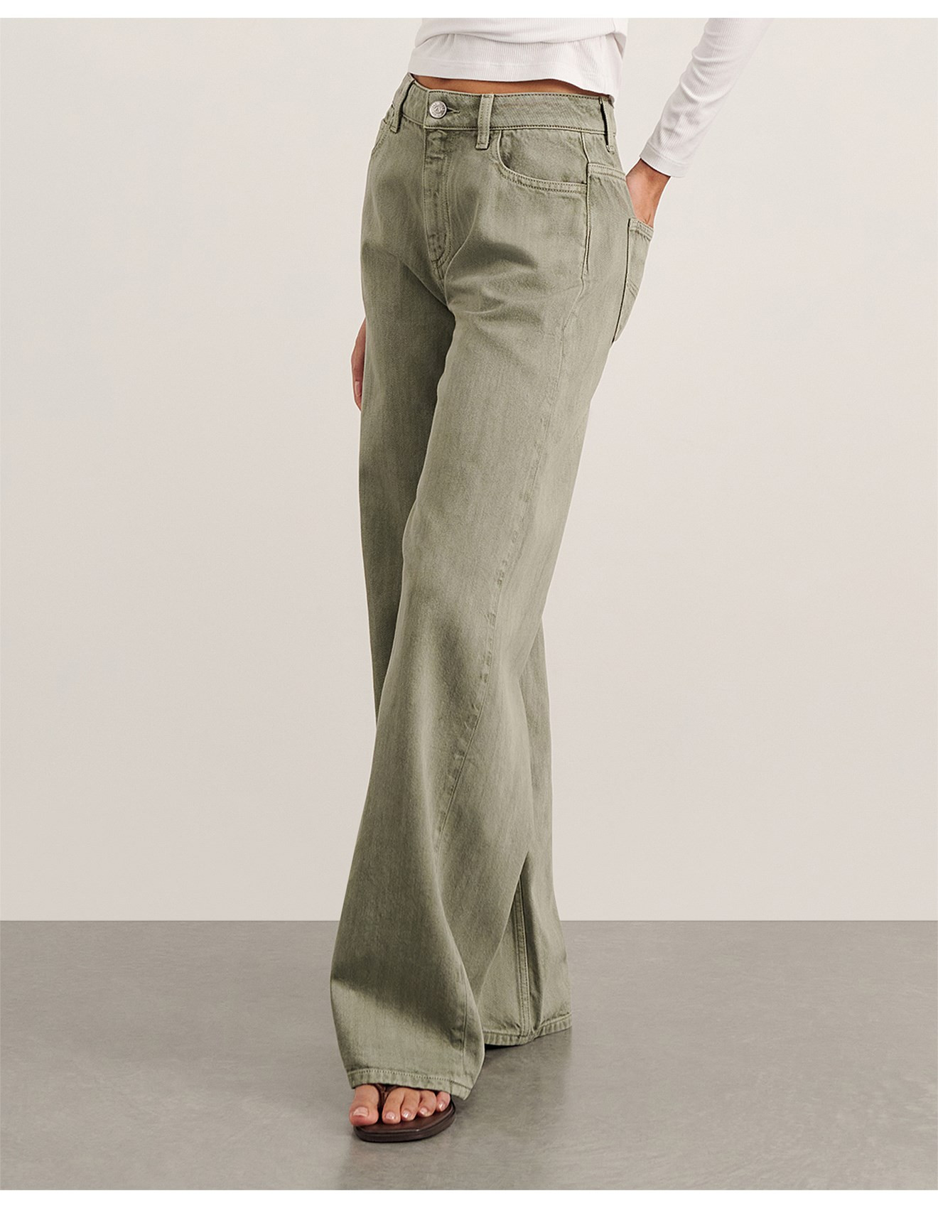 LOE MID RISE DENIM JEANS | David Jones (Australia & New Zealand)