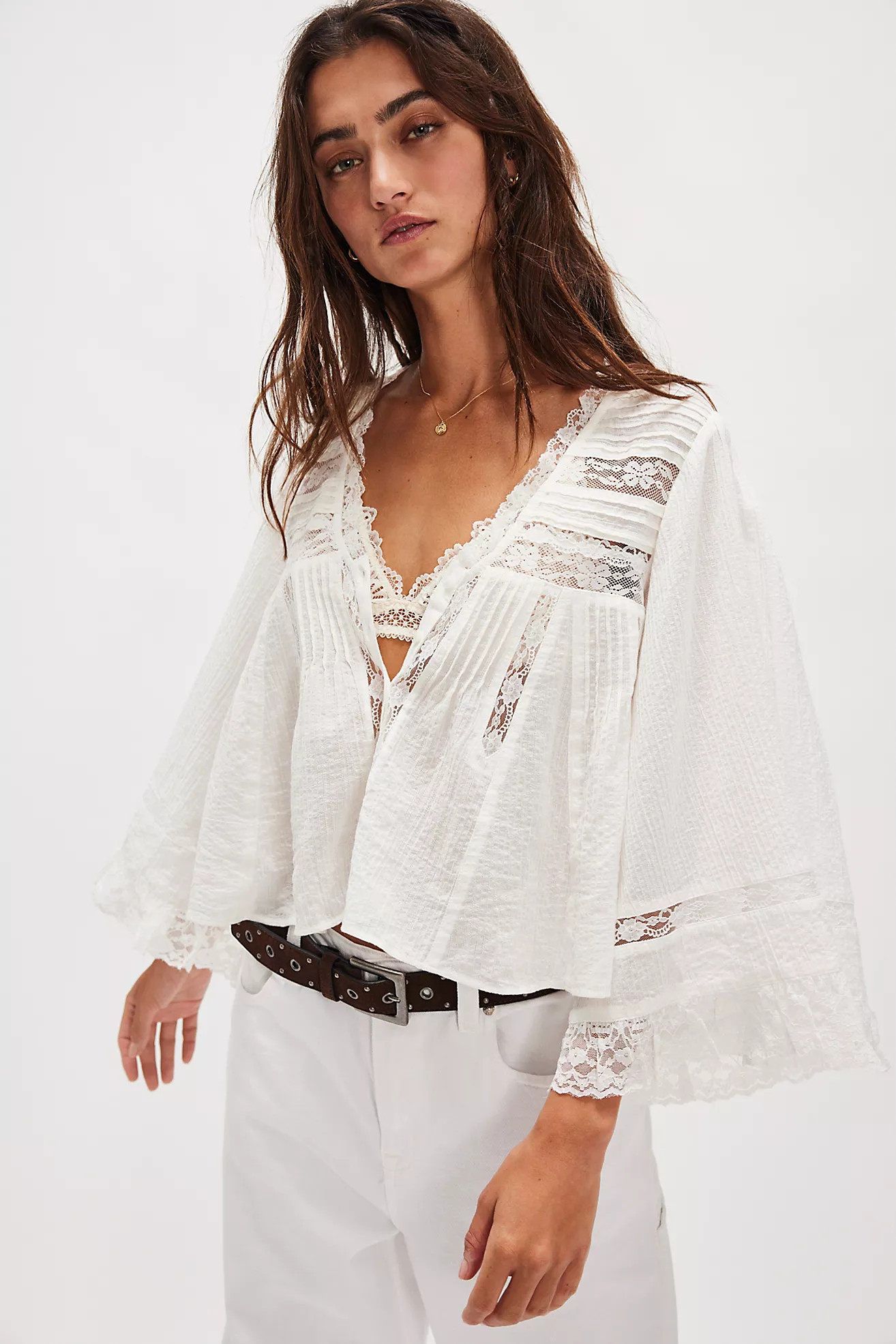Rosa Ruffle Top | Free People (Global - UK&FR Excluded)