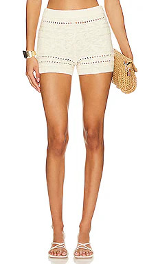 Tularosa Marisol Shorts in Oat Milk from Revolve.com | Revolve Clothing (Global)