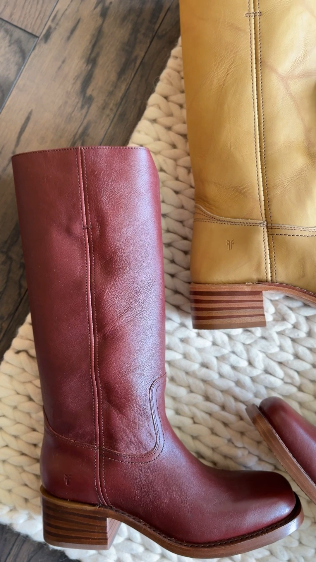If you’ve been eyeing a timeless leather boot that’s equal parts bold + wearable, the Frye Campus 14L boots in Garnet are it. I’ve had this same style in Banana since last year & I had to grab the red. The leather is buttery, the stacked heel is flattering & they look just as good with jeans as they do with fall dresses. Frye quality is unmatched & these are true to size. If you’re building a fall wardrobe that lasts beyond trends, don’t skip these.

frye campus 14L boots - frye boots garnet color - tall leather boots for fall - classic red leather boots - high shaft boots for women - best frye boots for fall - red boots with dresses - banana frye campus boots - timeless frye boots - fall 2025 boot trend - equestrian style boots - vintage inspired leather boots - frye tall boots outfit - quality boots for women - frye campus boots tts - heritage leather boots - burgundy boots outfit idea - women’s tall frye boots - boots to wear with jeans - rich leather fall boots


#LTKGiftGuide #LTKStyleTip #LTKShoeCrush