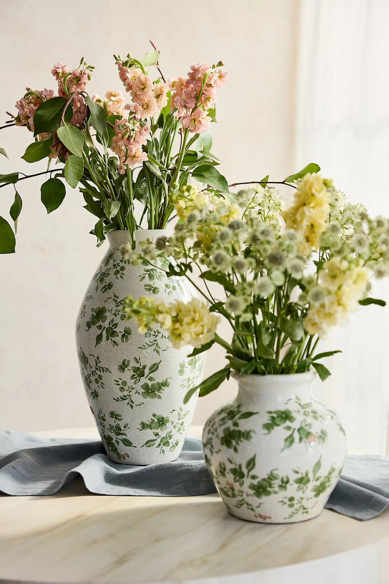 Green Chinoiserie Vase, Large | Terrain