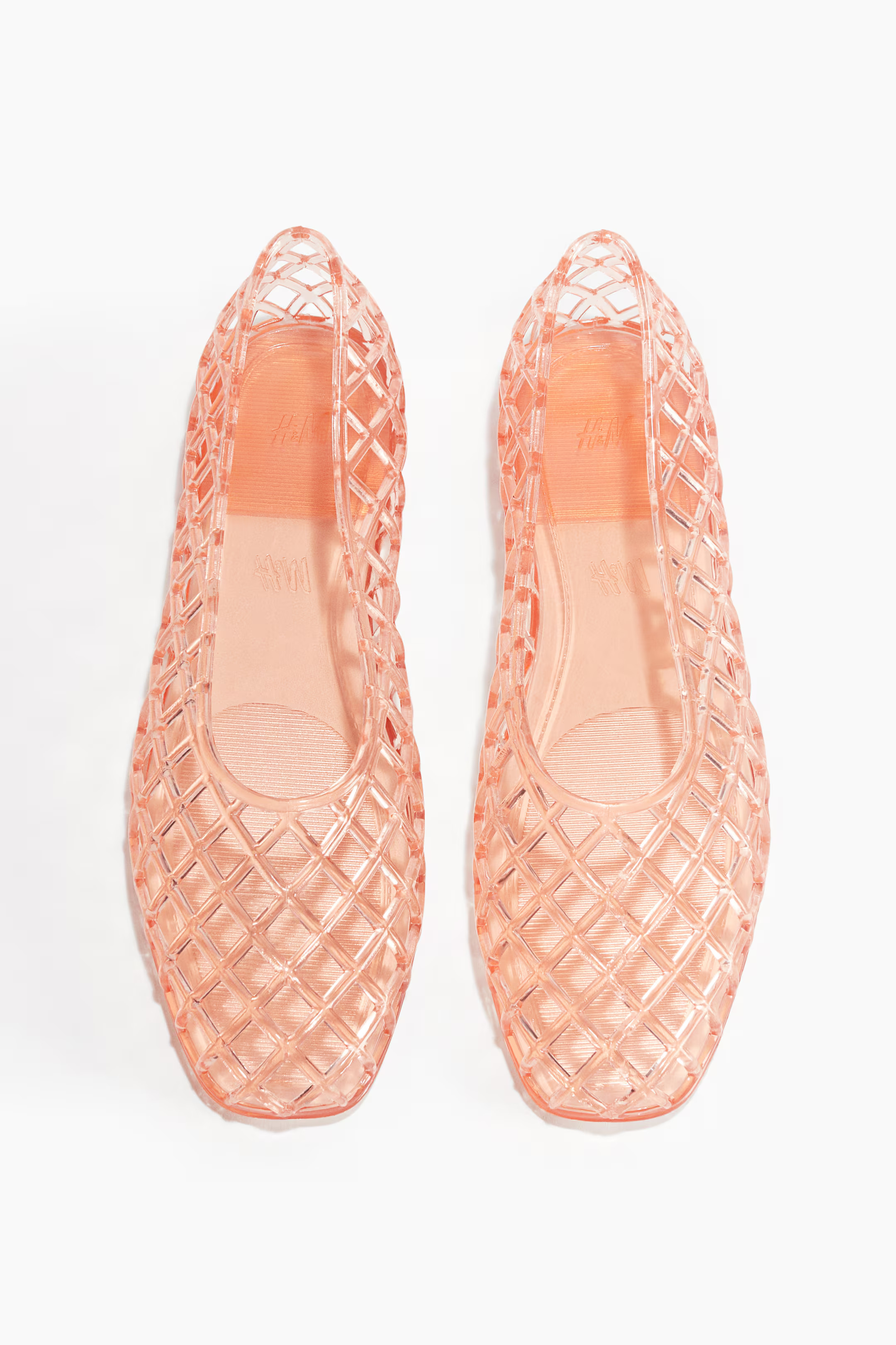 Plastic mesh ballet flats | H&M (UK, MY, IN, SG, PH, TW, HK)