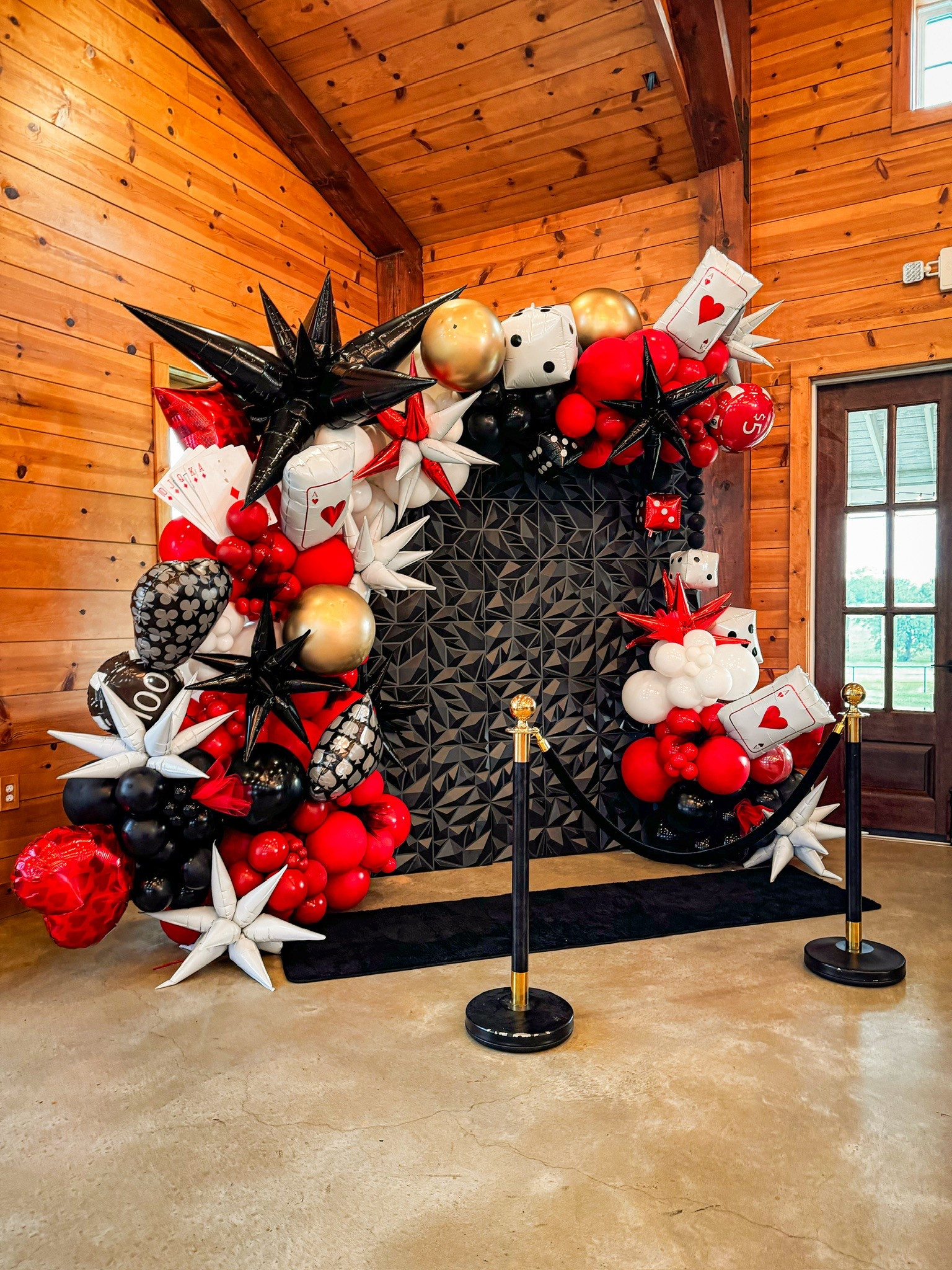 Casino Night Party 

Photo Backdrop  Vegas Party  Casino 
Balloon Wall  Balloon Arch  Red Balloons Dice  Vegas Party  Party Essentials LandPartyRentals 

#LTKParties #LTKStyleTip