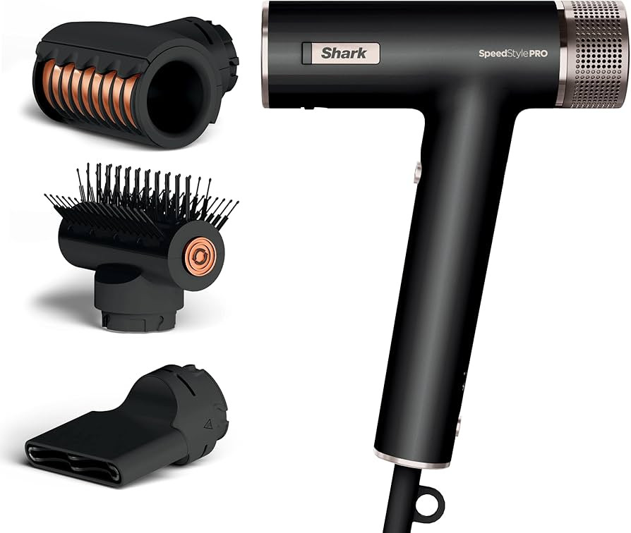 Shark SpeedStyle Hair Dryer, High-Velocity Lightweight Dryer for All Hair Types, No Heat Damage, ... | Amazon (UK)