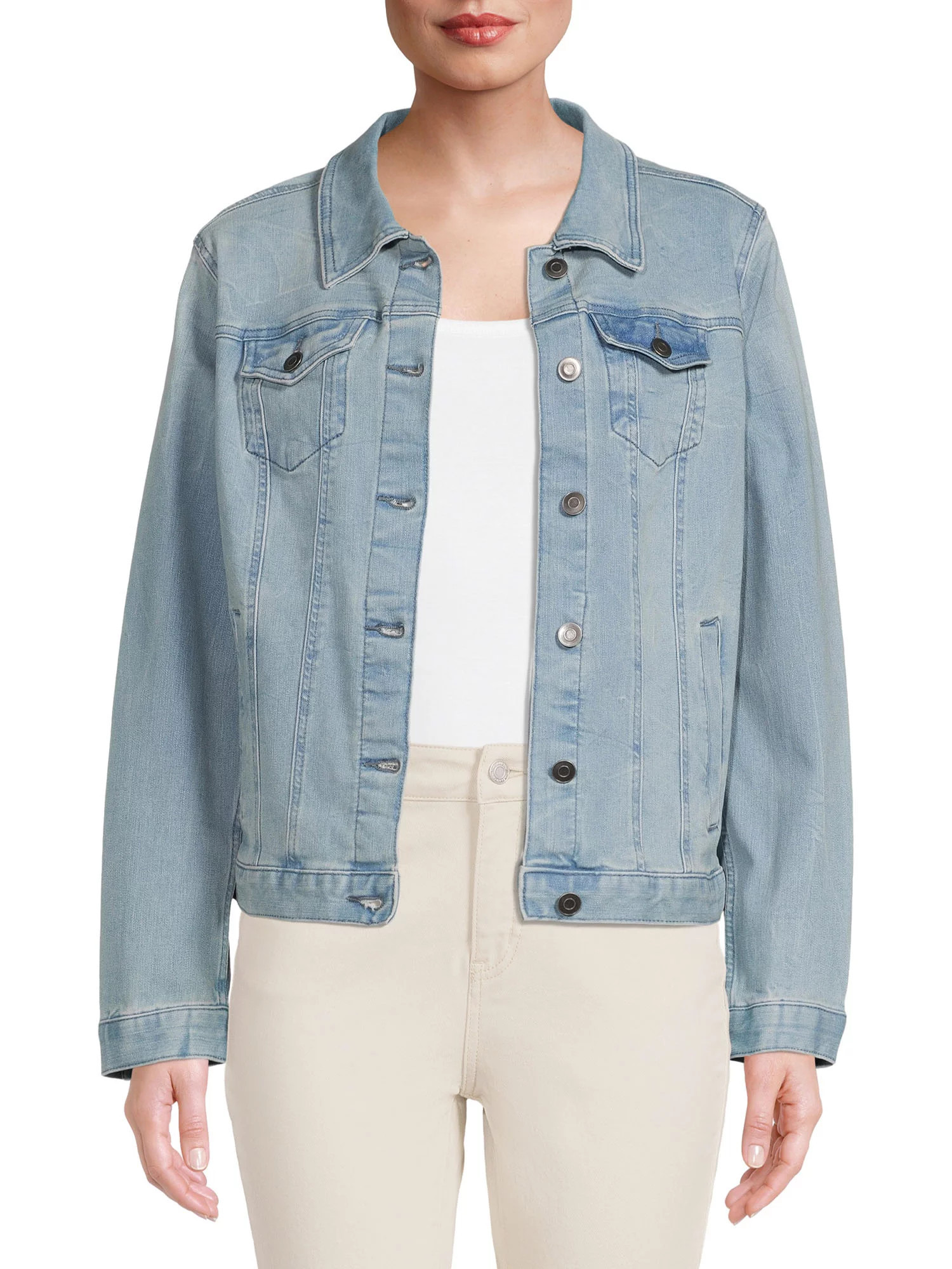 Time and Tru Women's Denim Jacket | Walmart (US)