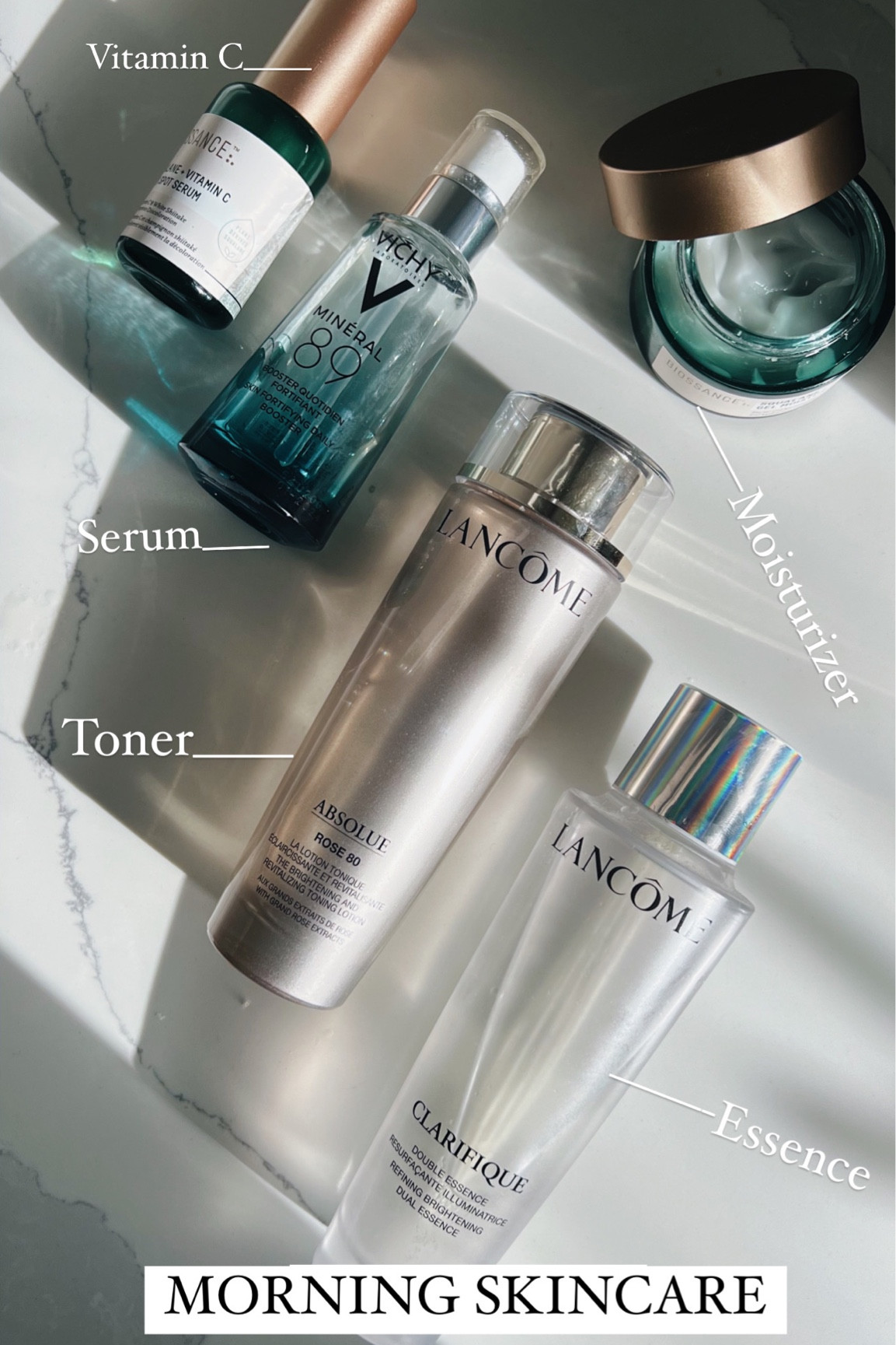 Shop my current fave morning skincare products #morningskincare @lancome # moisturizer #toner #vitaminc #serum

#LTKsalealert #LTKcurves #LTKbeauty