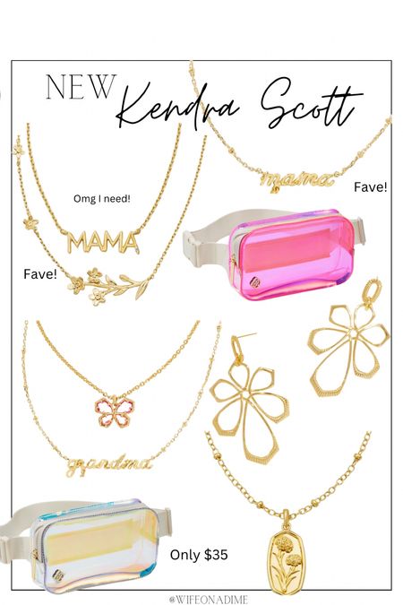 I can’t even decide which Mama necklace I like the most! These are so perfect for Mother’s Day gifts. The grandma necklace is precious too. I can’t believe those belt bags are only $35. Obsessed 😍 I love this new Kendra Scott line! 

#LTKbump #LTKGiftGuide