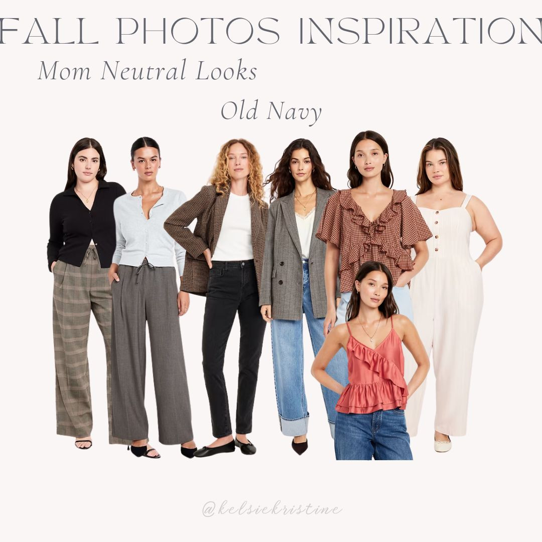 Fall Photo Inspiration | Photo Ideas | Old Navy Looks | Old Navy Mom Outfits | Fall Outfits Idea | Neutral Mom Looks | Mid-Size Outfit Inspiration | Mid-Size Mom | Old Navy | 

 #LTKFallSale #LTKMidsize #LTKStyleTip