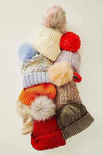 Big Sky Pom Beanie | Free People (Global - UK&FR Excluded)