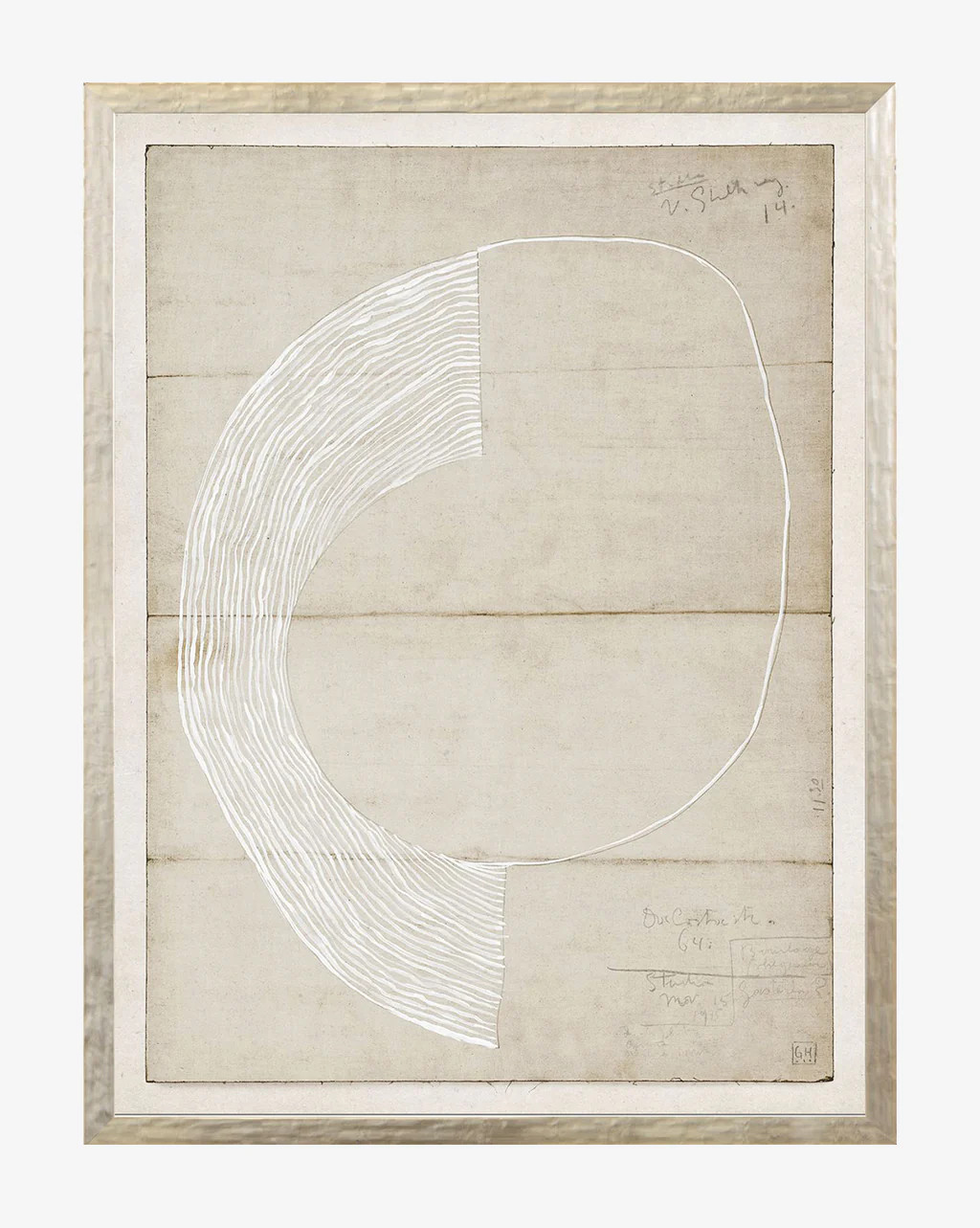 Beige Abstract 8 | McGee & Co.