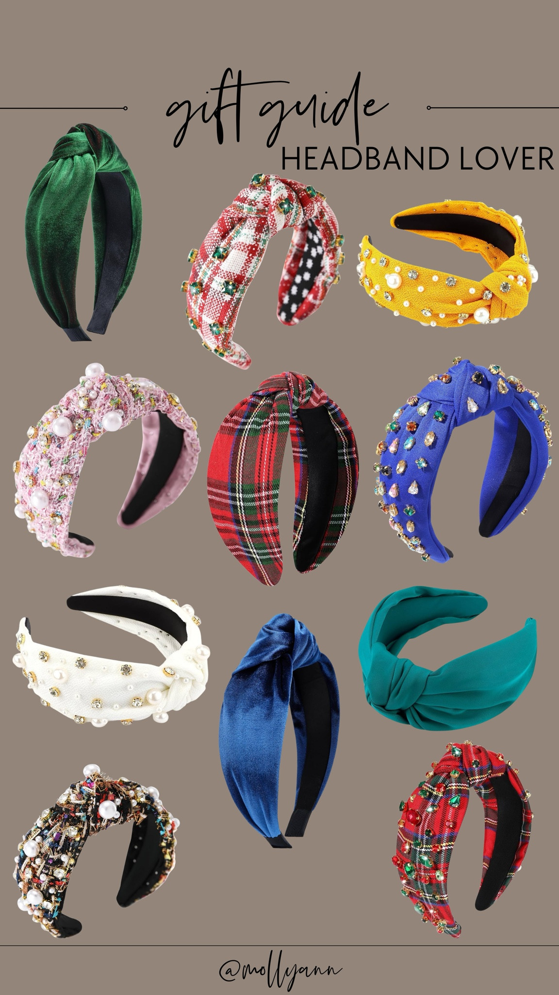 Christmas Gift Guide Time!! 🎄 
Headband Lover!! ❤️



#LTKHoliday #LTKGiftGuide #LTKFindsUnder50